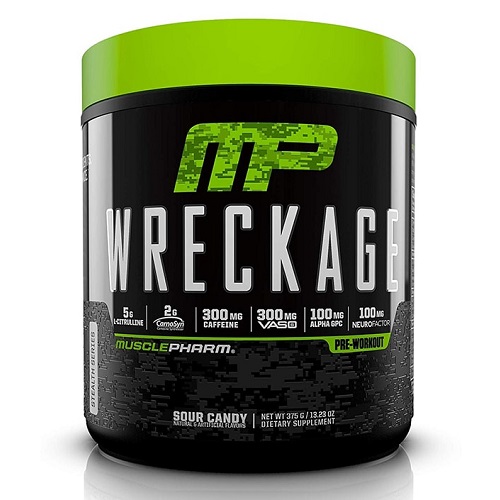 MusclePharm Wreckage Pre-Workout, 357 Grams